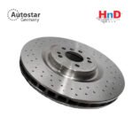 Autostar Germany (AST-131322) BRAKE DISC PREMIUM QUALITY W166. X166 M CLASS. GL CLASS 1664210912