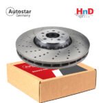 Autostar Germany Brake disc Front Axle Left, BMW X6 (F16, F86) 34112284901