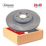 Autostar Germany Brake disc JAGUAR XJ Saloon (X350, X358) C2C25339