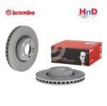 BREMBO 09.D527.13 Brake disc, MERCEDES-BENZ C-Class Convertible A205 0004212612