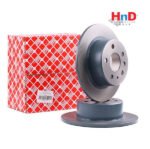 FEBI BILSTEIN 08506 Brake disc Rear Axle For MERCEDES-BENZ W123 C123 S123 W126 R107 C107 1264230012