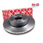 FEBI BILSTEIN 30550 Brake Disc Front Axle For MERCEDES-BENZ S211 W204 S204 S212 R172 2124211312