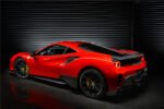 2015-2020 Ferrari 488 GTB Pista Style Rear Bumper & Wing