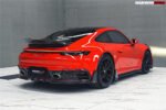 2019-2024 Porsche 911 992 Carrera & Targa & 4 & 4S & Targa & Cabriolet BKSSII Style Rear Lip